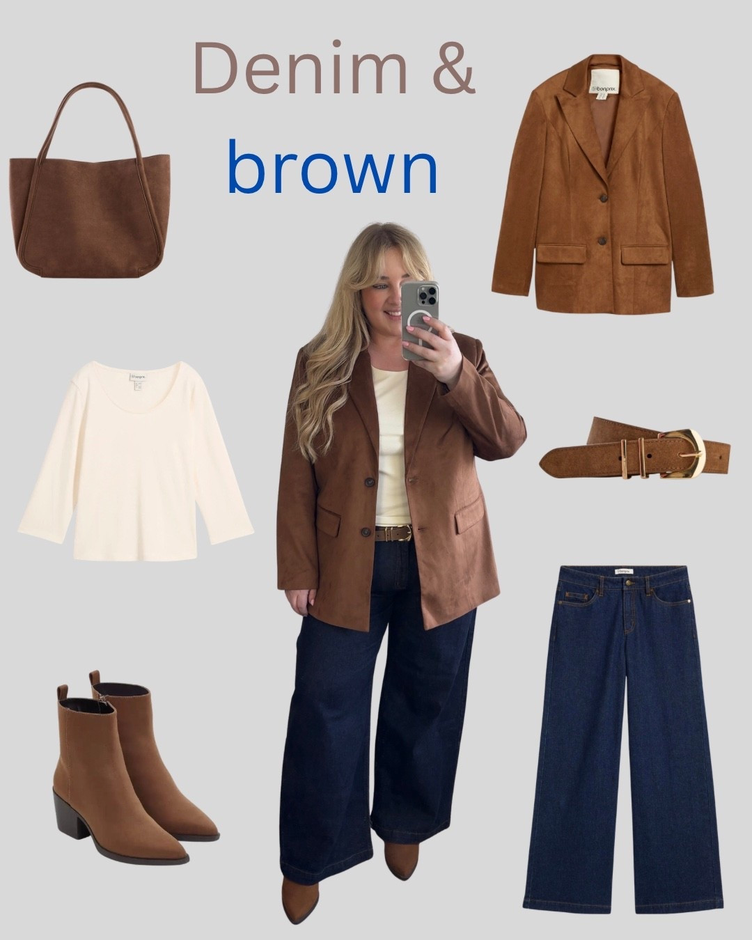 Denim & brown 💙🤎

15% sparen mit dem Code: beau15ty

vom 17.03. -einschl. 19.03.2026
einmalig einlösbar pro Kundin
gilt in DE App & Webshop

#plussizefashion #denim

#LTKplussize #LTKjeans #LTKdeutschland