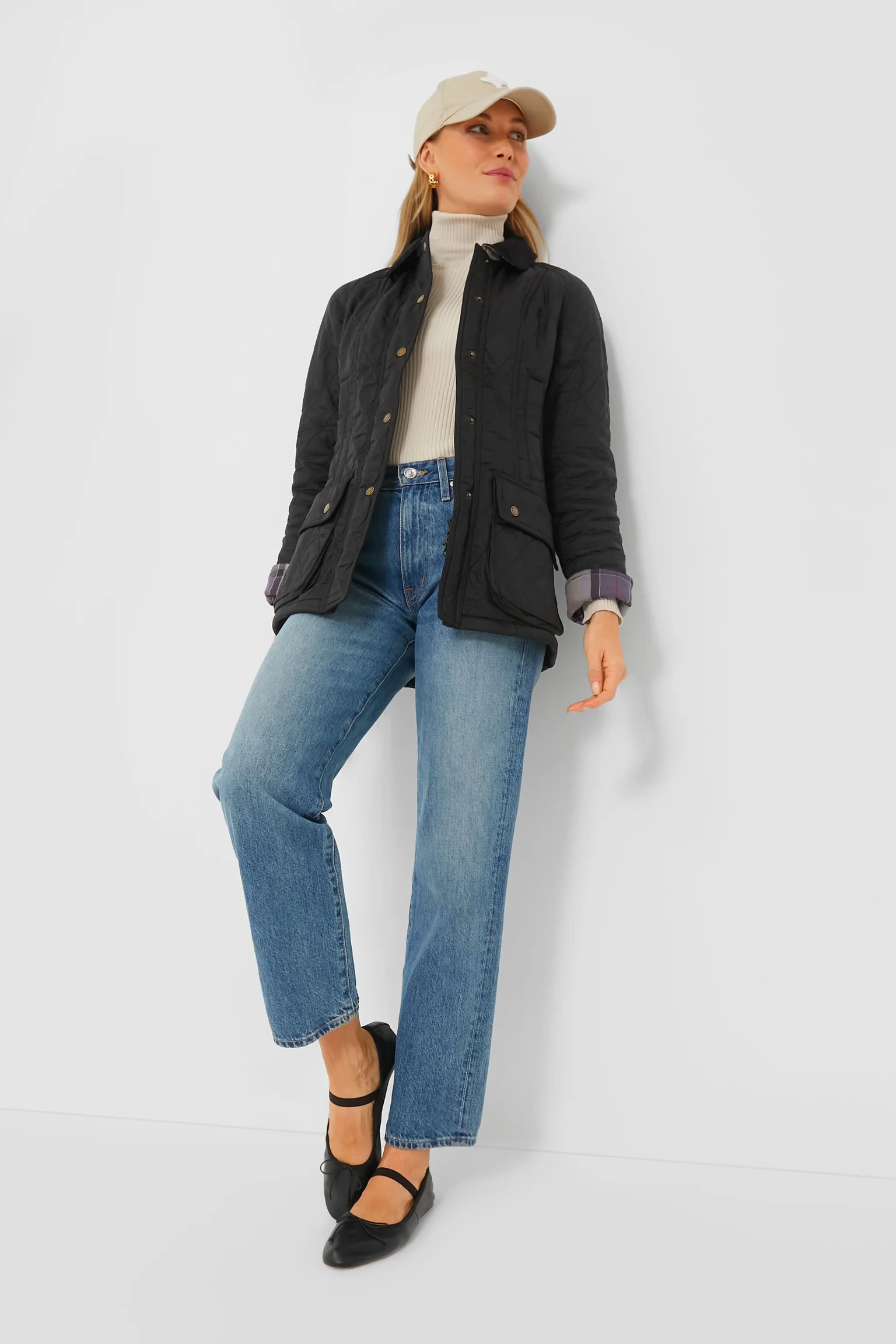 Black Beadnell Polarquilt Jacket | Tuckernuck (US)