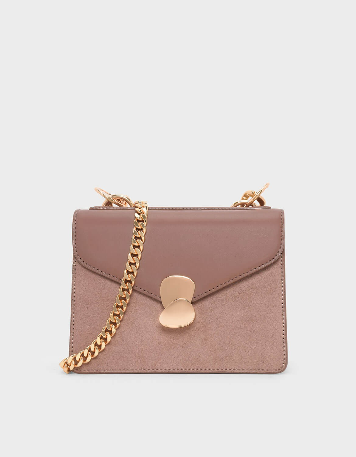 Metal Detail Front Flap Bag | CHARLES & KEITH (US)