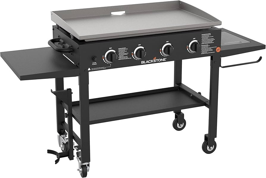 Blackstone 36" Cooking Station 4 Burner Propane Fuelled Restaurant Grade Professional 36 Inch Out... | Amazon (US)