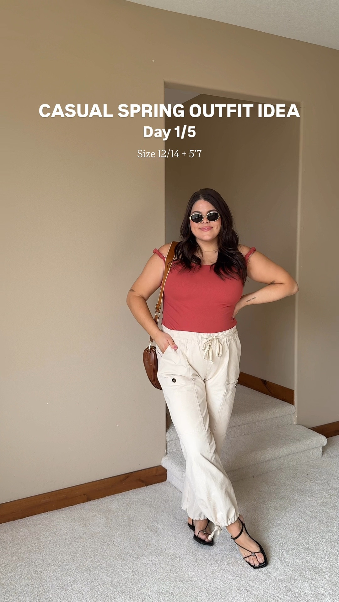 Time to bust out the white pants (but actually cream cus as a mom of littles I’m terrified of white 😂)

Also this top is perfection- date night, work, vacation - you name it!

For details say “OOTD” or “SPRING” or check l t k 🤍 #midsize #ootd #outfit #spring midsize spring outfit, outfit idea, casual everyday outfit, teacher outfit, date night 

#LTKMidsize #LTKWatchNow #LTKFindsUnder50