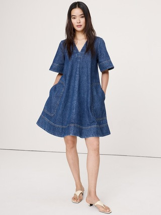 Denim Mini Dress | Banana Republic (US)