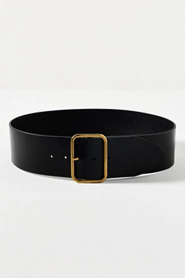By Anthropologie Wide Square Buckle Belt | Anthropologie (US)
