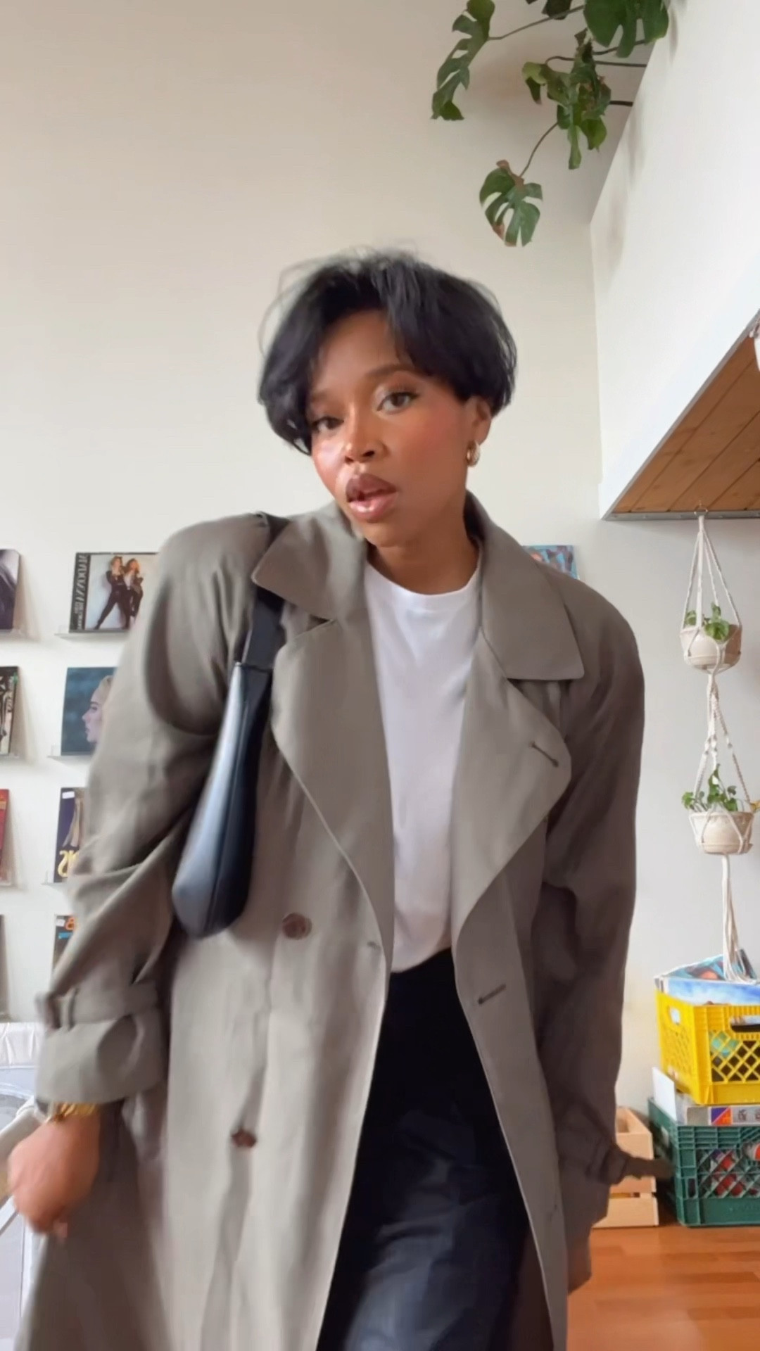 My go to is a trench. All season.
This one is vintage but I attached a few others that will give the same fit!

#LTKstyletip #LTKSeasonal #LTKworkwear