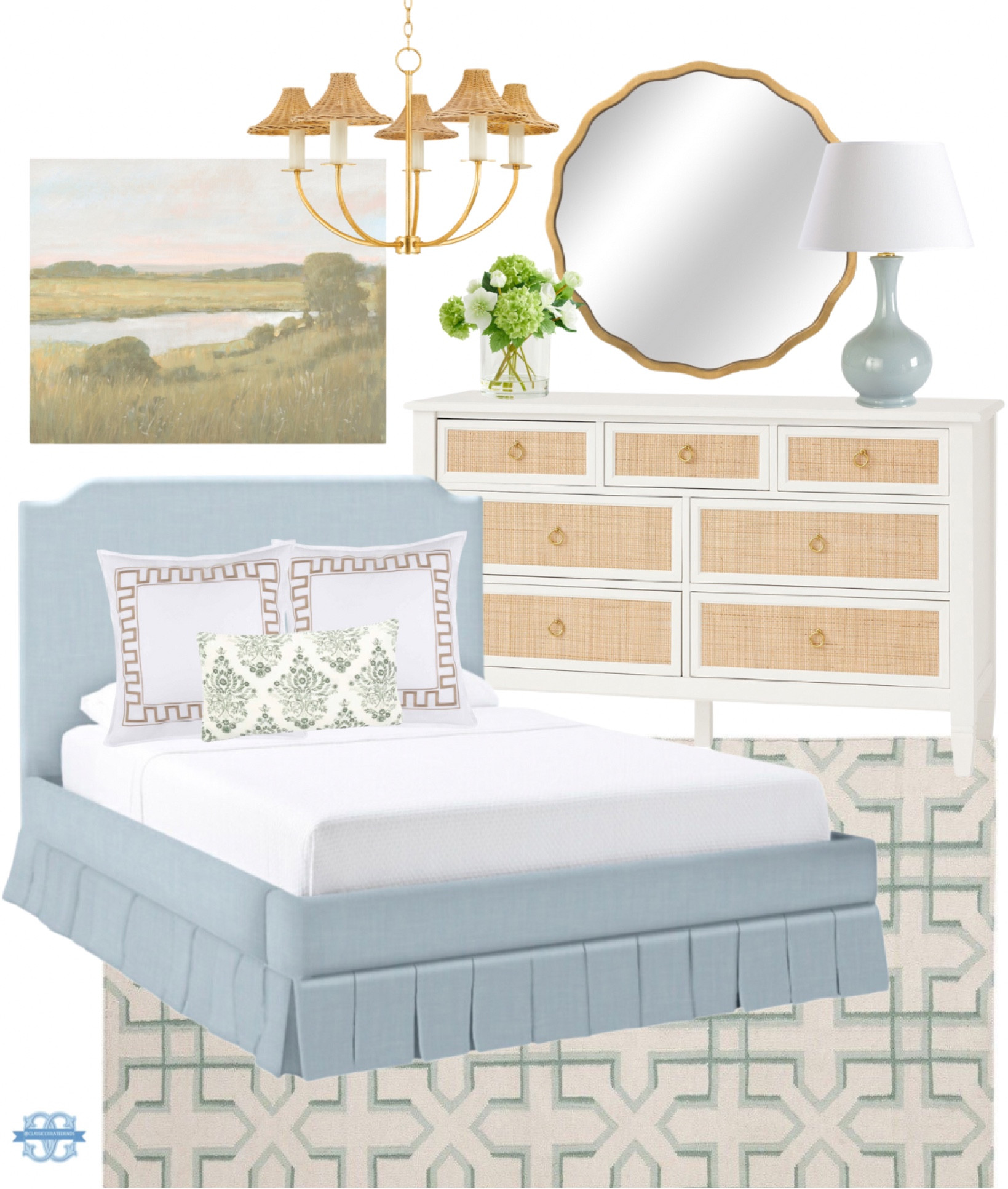 Coastal Grandmillennial bedroom inspo🩵

Home Decor, Bedroom Decor, Bed, Dresser, Rattan, Rug, Throw Pillows

#LTKhome