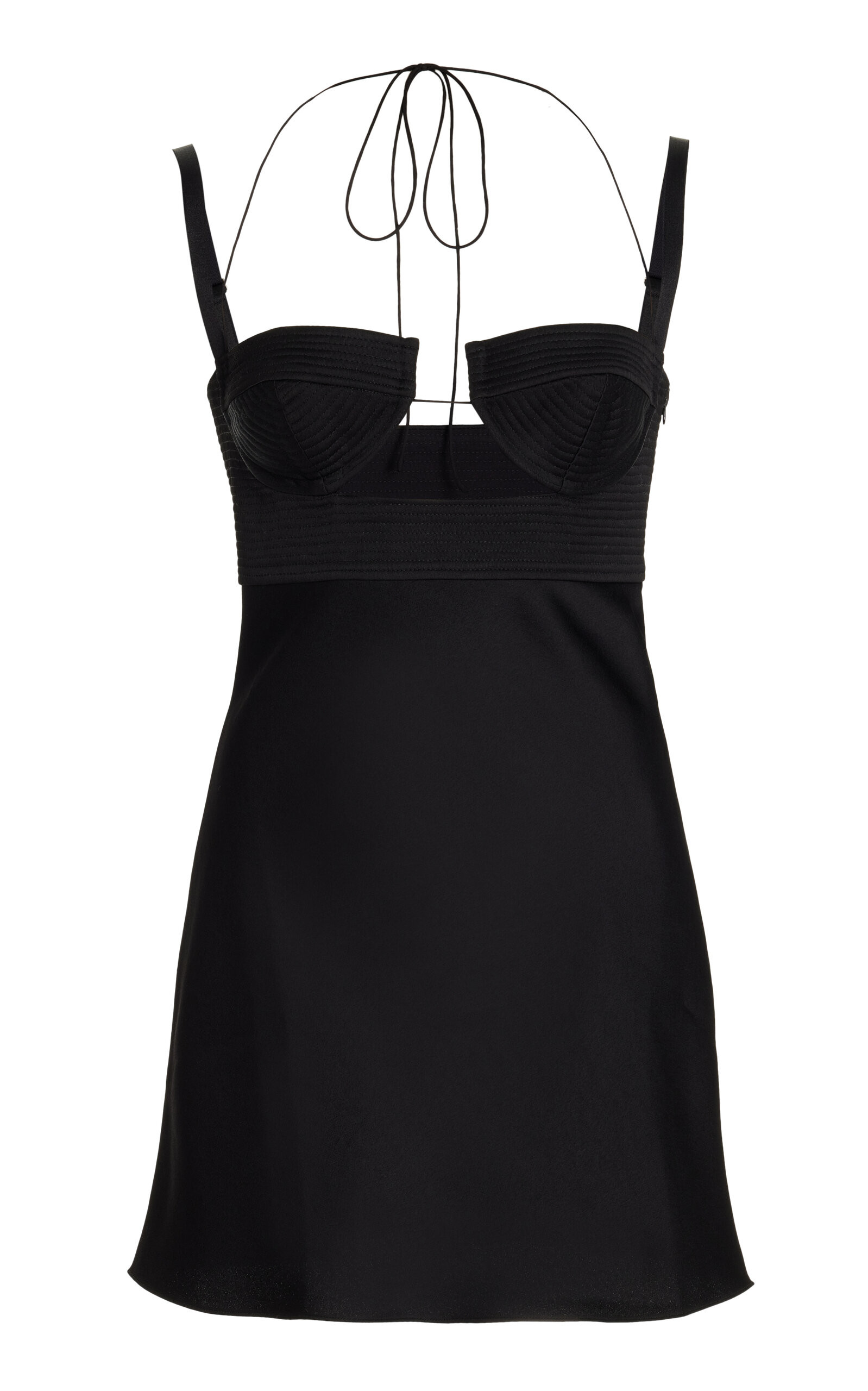 Lila Crepe Mini Dress | Moda Operandi (Global)