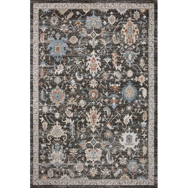 Loloi II Odette Charcoal / Multi Area Rug | Wayfair North America