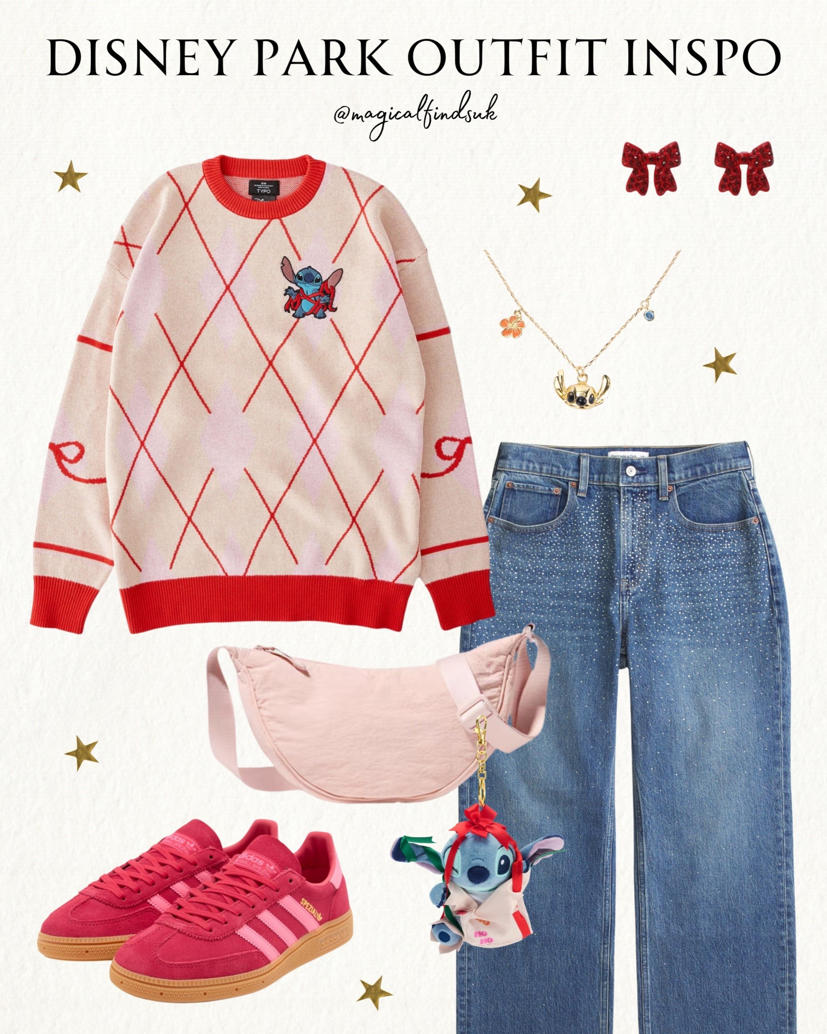 Disney park outfit inspo: Festive Stitch 🎅🏻❤️🎄

#LTKfestive #LTKuk