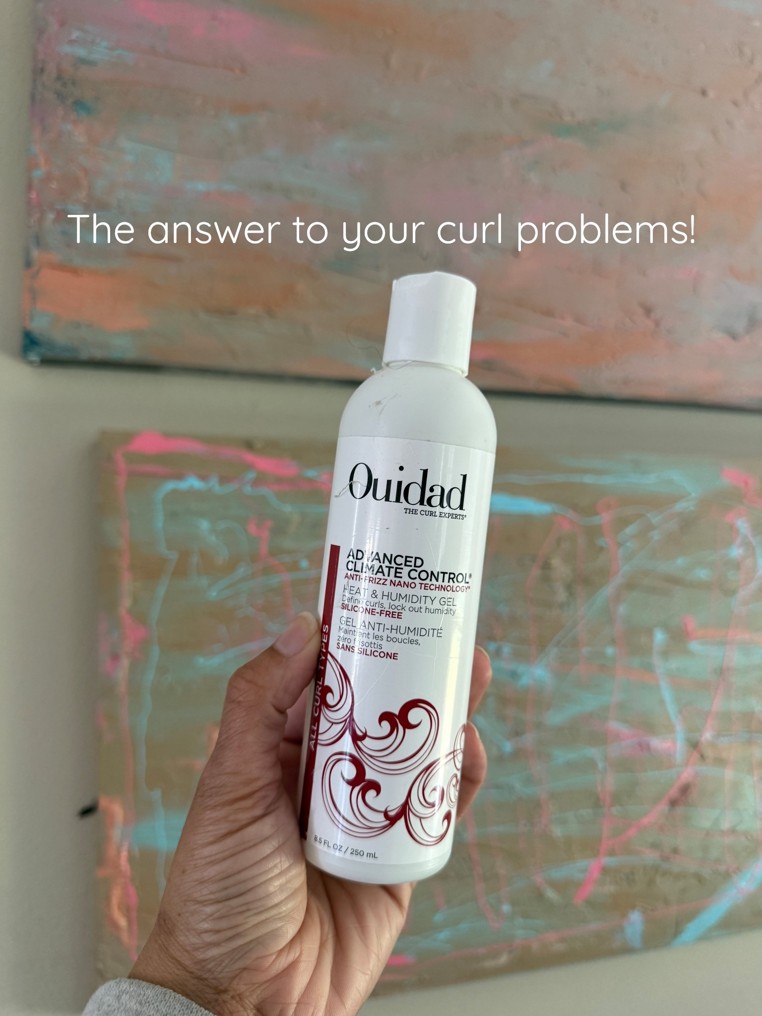 I need to know what Ouidad put in this bottle cause imma call it hair crack like Gina on Beauty Shop did😂🙌🏽 It’s THAT girl!  #curls #curlyhair #ouidad #simplymadisynn