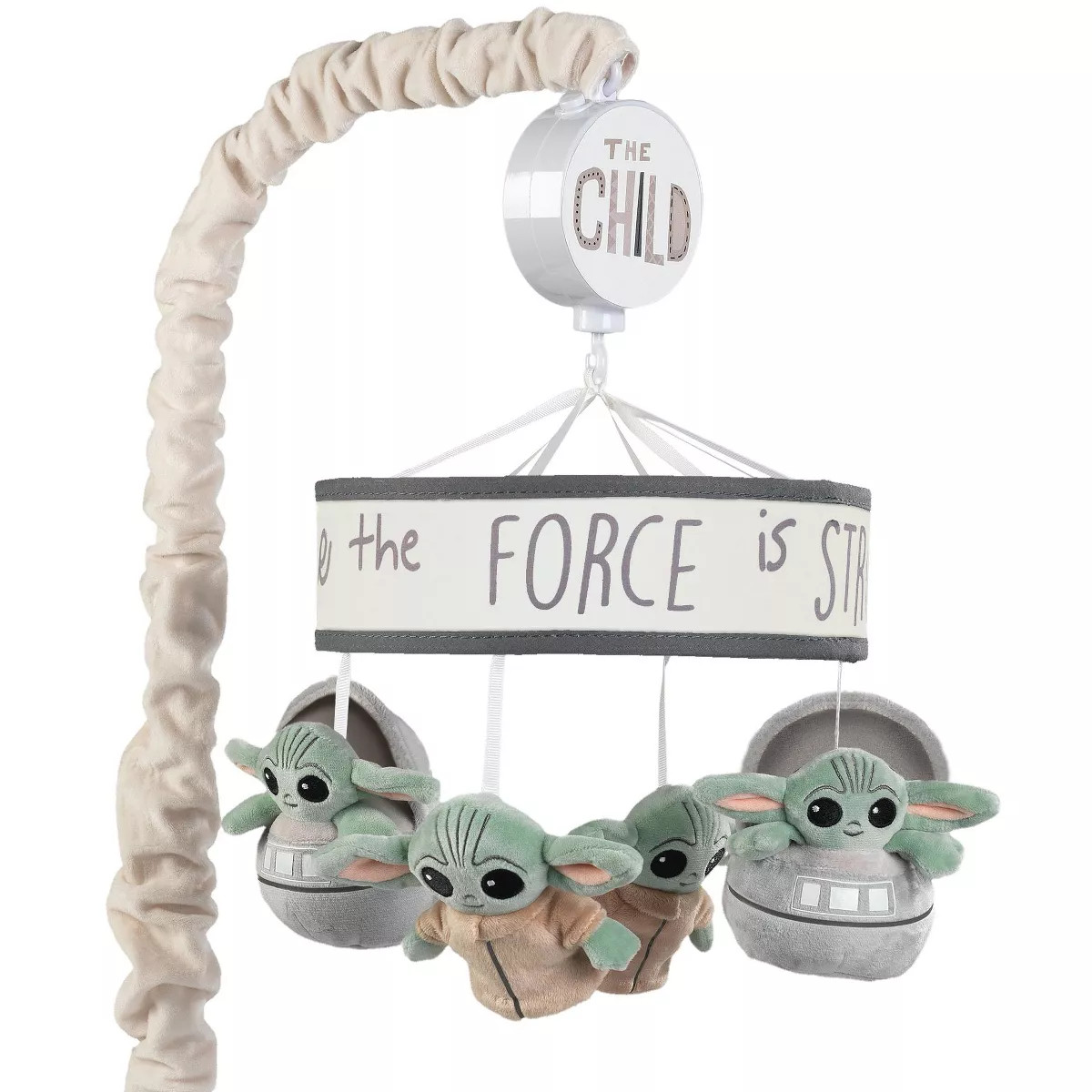 Lambs & Ivy Star Wars The Child/Baby Yoda Musical Baby Crib Mobile Soother Toy | Target