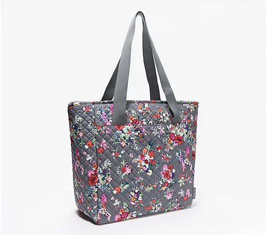 Vera Bradley Printed Insulated Market Tote - QVC.com | QVC