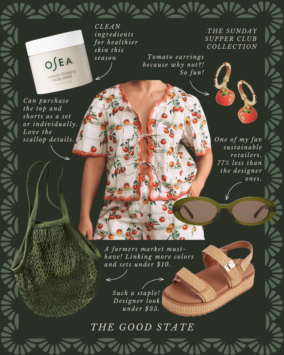 The Sunday Supper Club🍅 To the ladies who find beauty in the fragrance of fresh basil, the crunch of homemade bread and the vibrant colors of ingredients spread across the counter. For those who come alive the longer they linger around a candle-lit table with loved ones. For the ladies who are looking for a reason to set a pretty table and *finallllly* wear their new Spring dress. This collection is for you🤍

The good state, Lauren England, dinner party, hosting, under $50, Anthro, Anthropologie, dolce vita, spring fashion, spring ootd, maxi dress, Abercrombie and Fitch, wedding guest dress, empire waist dress, white dress. J crew, j crew factory, pretty, spring fashion, vacation outfit, ootd, sandals, tuckernuck, Easter outfit, kitchen, entertaining, home decor, Amazon home, Amazon finds, stripe dress, masters outfit, green dress, blue dress, McGee and co, shea McGee, quince, Le marke, Crate & Barrel Williams Sonoma

#LTKStyleTip #LTKFindsUnder50 #LTKSaleAlert