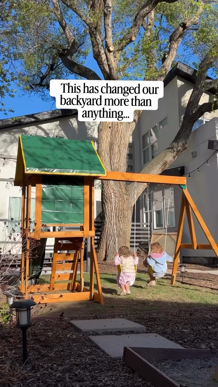 I didn’t realize how much something so simple could change our everyday routine

it’s become a place where the kids actually want to spend time outside
and I find myself slowing down a little more too 🤍

these are the kinds of things I want to remember

Comment SHOP below to receive a DM with the link to this post on my LTK ⬇ https://liketk.it/63ySY 

#kidkraft #swingset #simplethingsmatter #lessscreentime #girlmom
