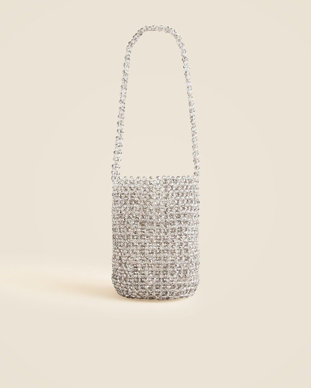 Beaded bucket bag | J. Crew US