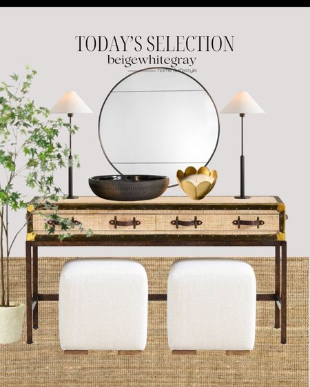Console styling inspiration using a mix
Of high end and affordable decor 

#LTKsalealert #LTKhome #LTKstyletip

#LTKSaleAlert #LTKStyleTip #LTKHome