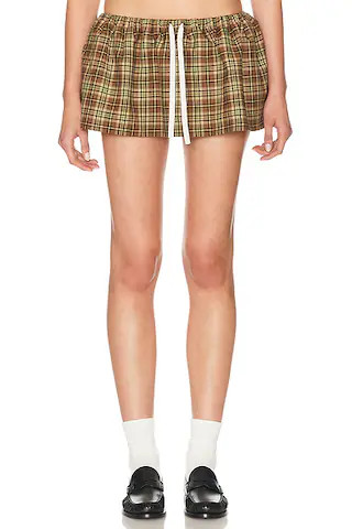 Drawstring Waist Mini Skirt | FWRD 
