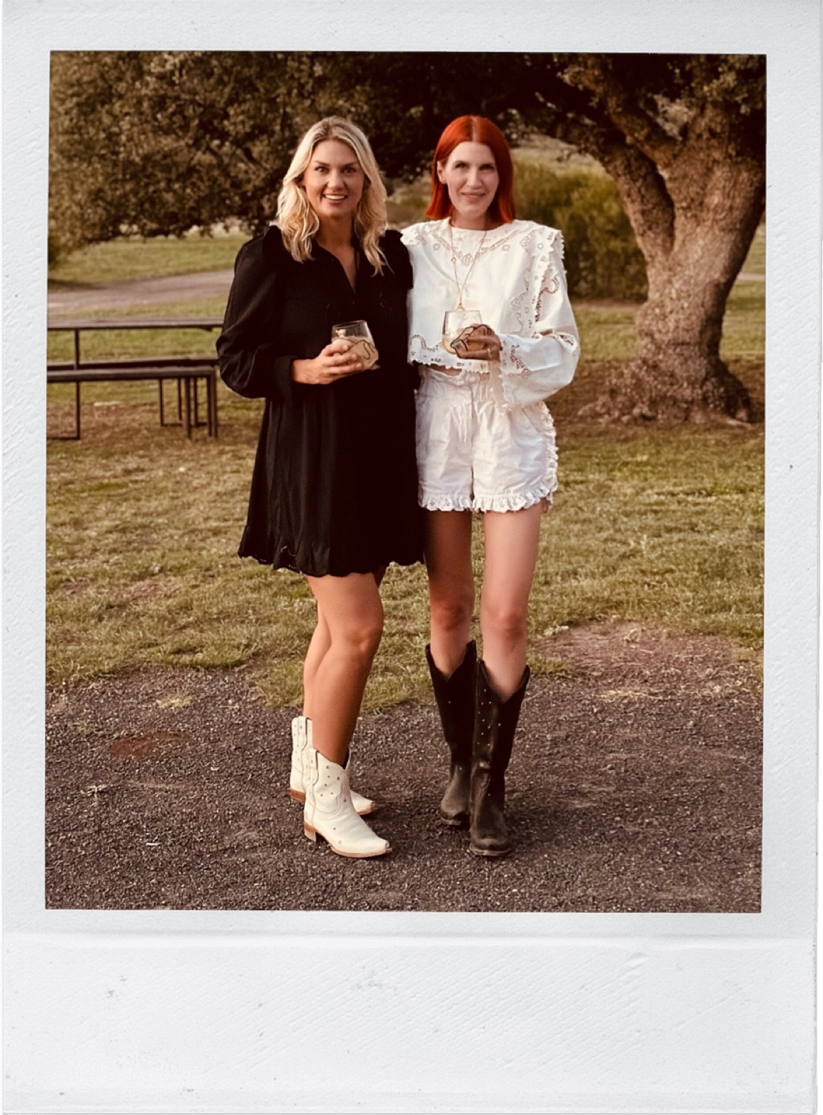 👯‍♀️ this weekend my good friend and I walked out like twins- totally unplanned. We both wore our star boots - mine are black and hers white. I actually really love her white ones - adding to my list of things to get. 
This brand was created by a female veteran in our area and the cutout stars are very cool. 

#LTKSeasonal #LTKU