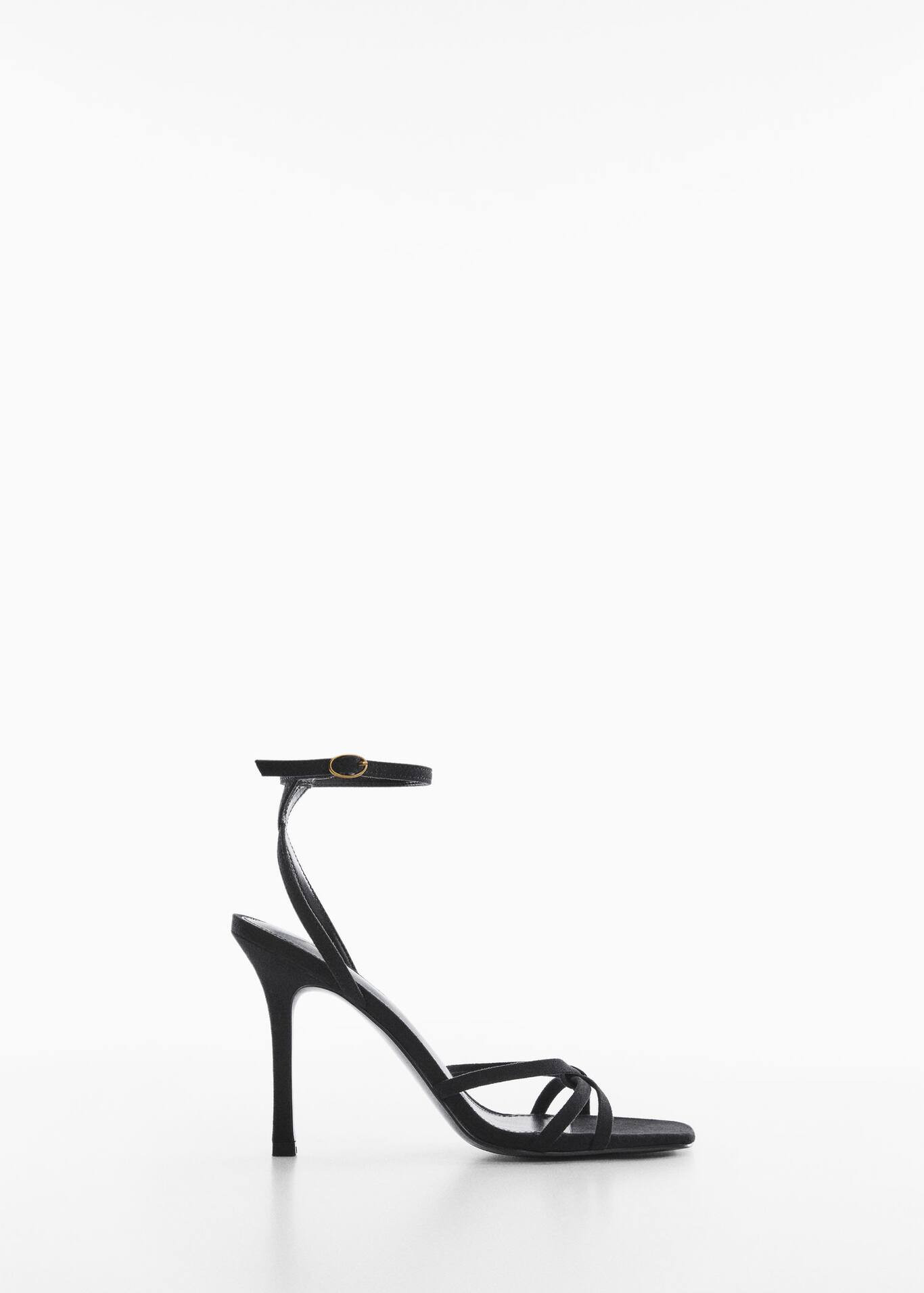 Strappy heeled sandals -  Women | Mango USA | MANGO (US)
