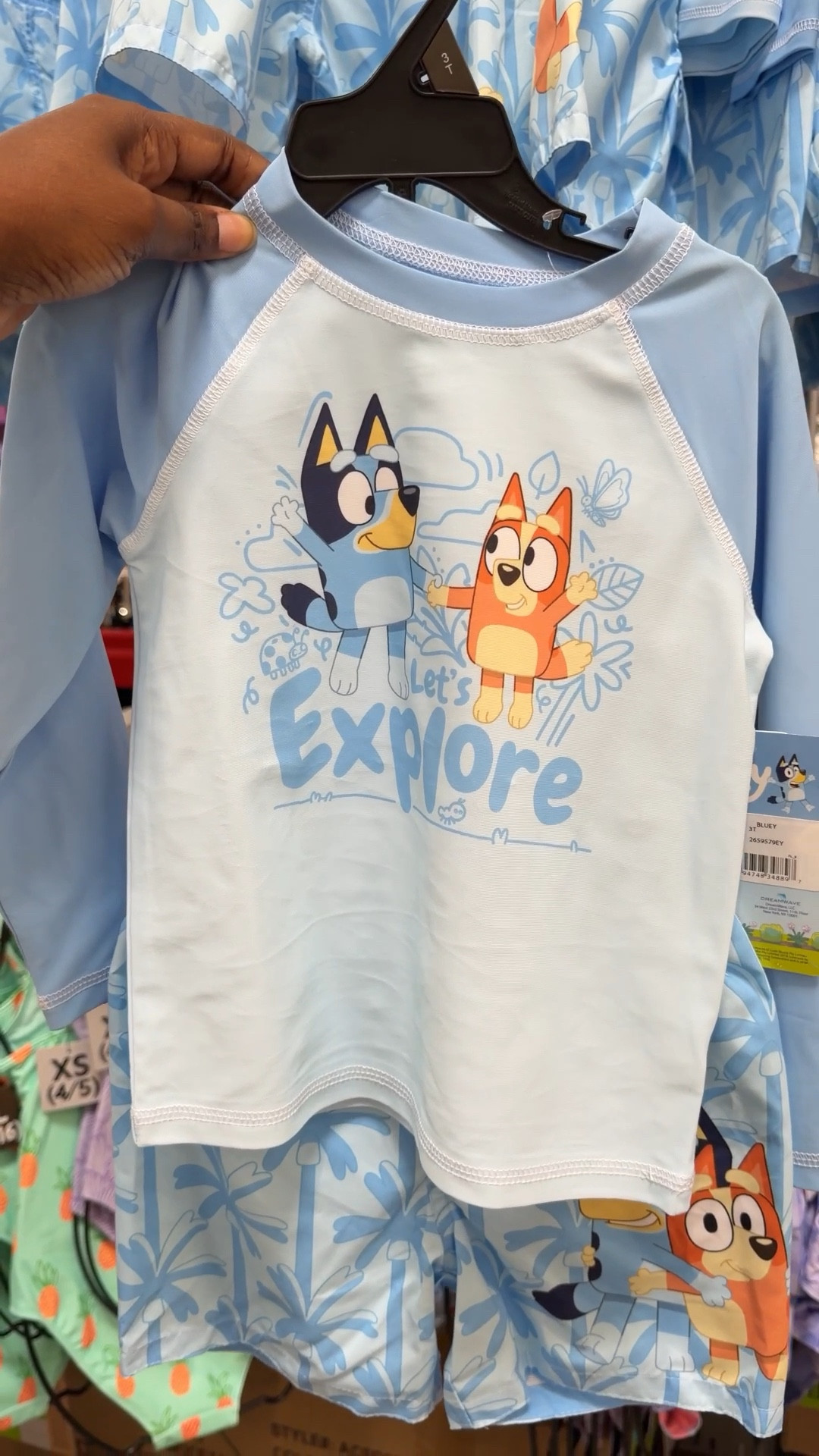 Toddler Swim Bluey! Complete with rash guard and trunks this great for beach trips and pool days. 

Bluey
Kids swim 
Beach outfits 

#LTKSwim #LTKKids #LTKBaby