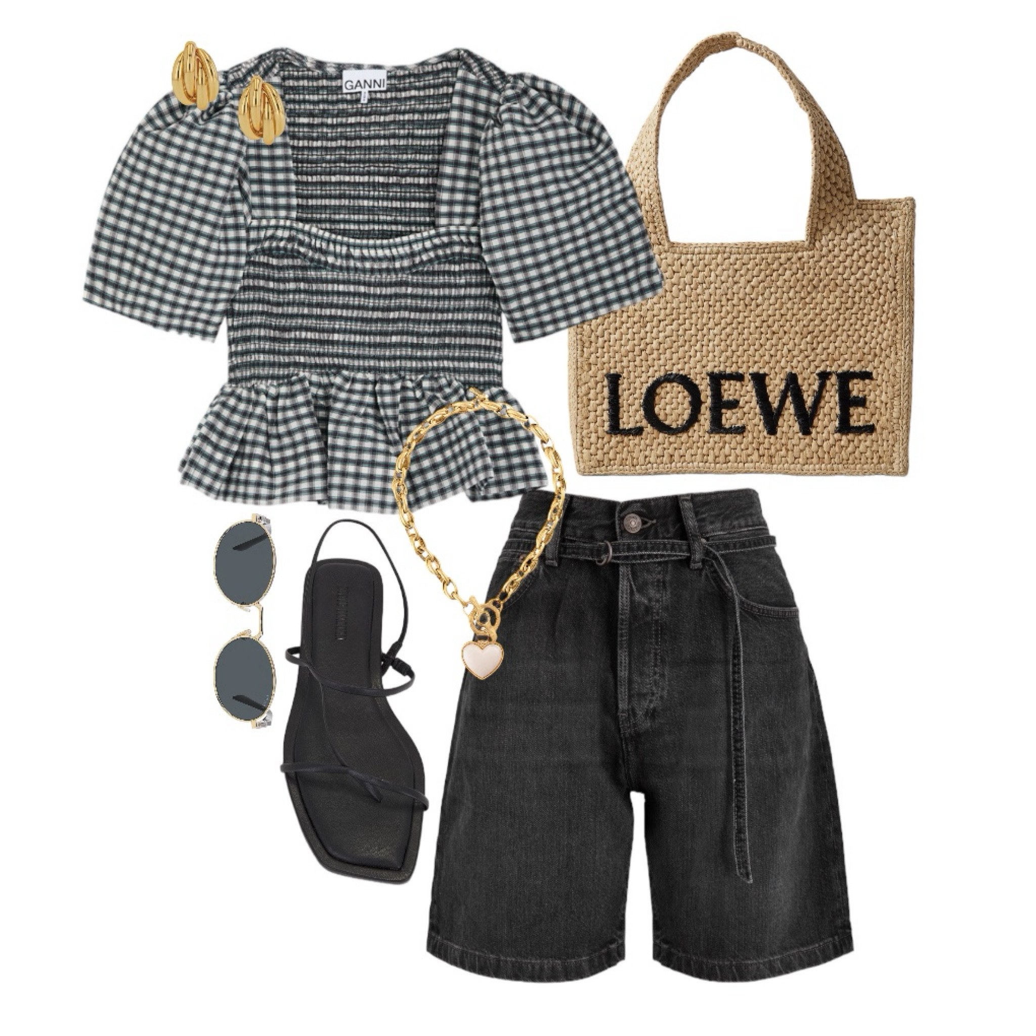 Summer time fit 🖤

#LTKSummerSales #LTKShoeCrush #LTKOver40