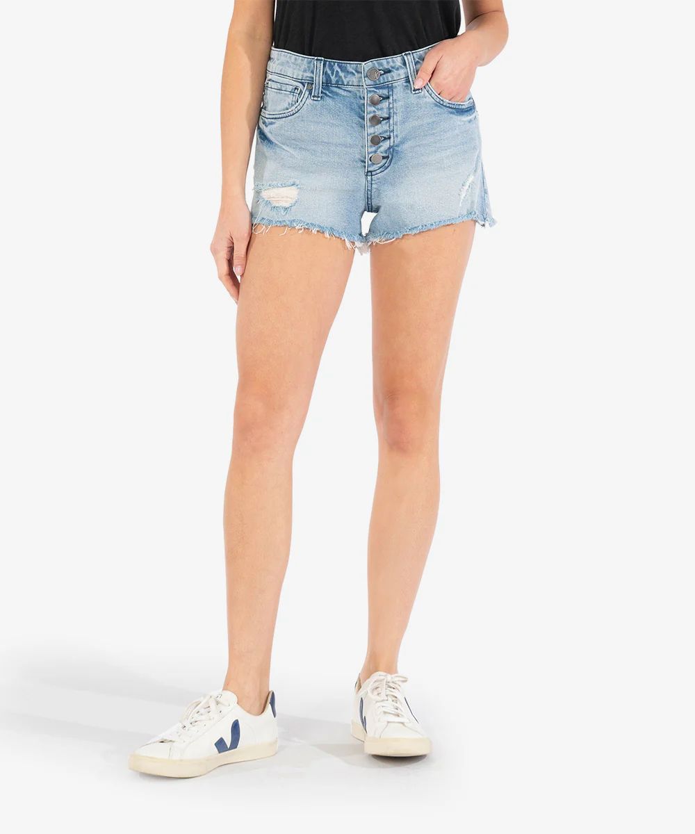 Jane High Rise Short (Tendency Wash) - Kut from the Kloth | Kut From Kloth
