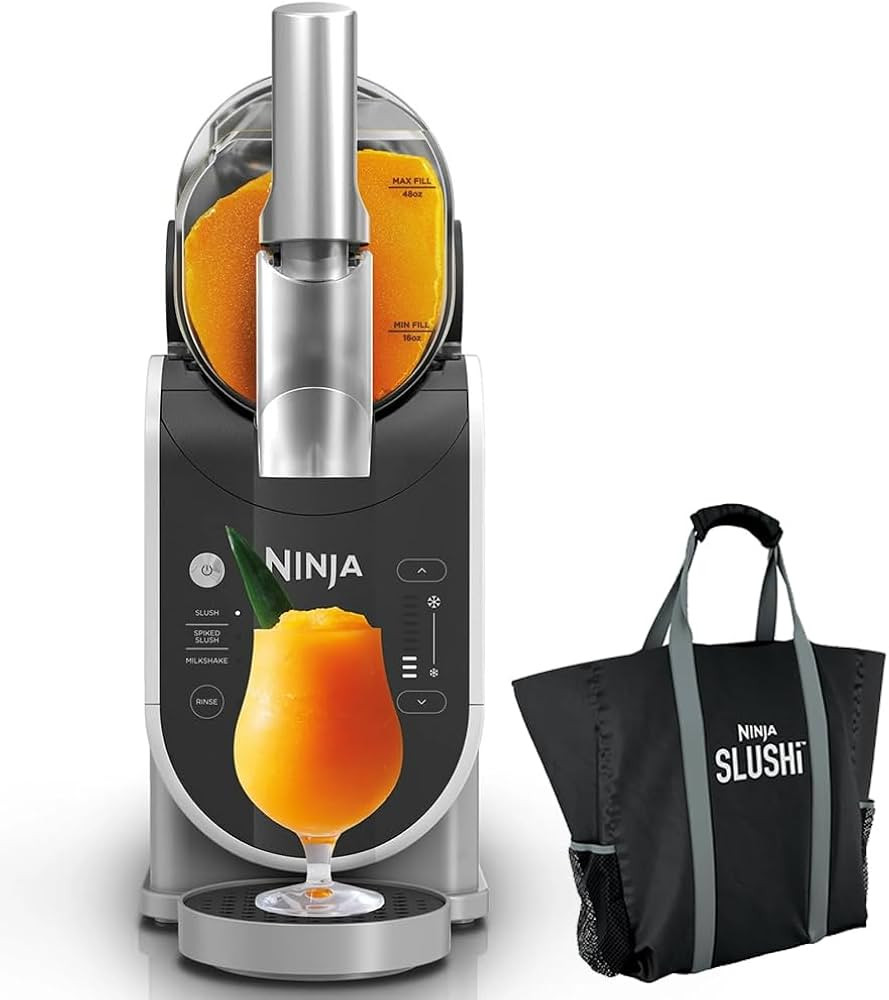 Ninja FS300 SLUSHi 72oz. Frozen Drink & Slushie Machine (Renewed) Bundle with Ninja SLUSHi Travel... | Amazon (US)