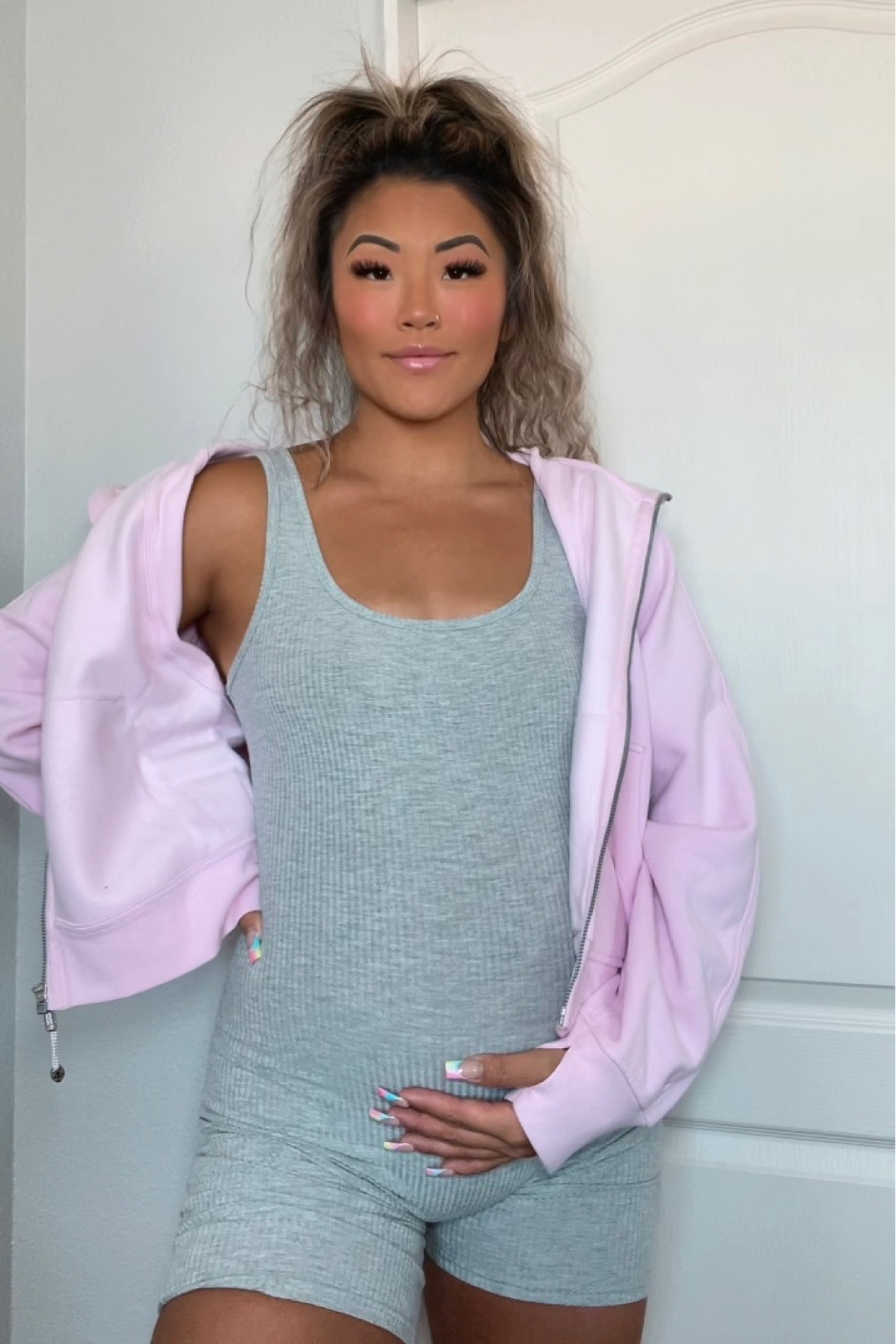 My favorite jacket from lululemon just came out in this pink 😍 
I wear a size medium/large 

#pink #pinkjacket #lululemon #oversizedjacket #athleisure #comfystyle 

#LTKstyletip #LTKtravel #LTKFitness