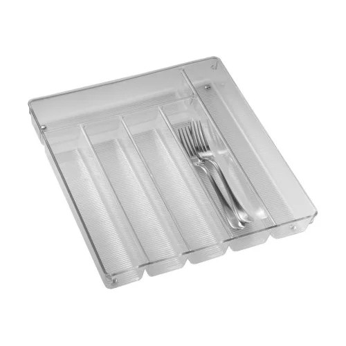 INTERDESIGN 55930 13.5x13.8Clear Linus Tray - Walmart.com | Walmart (US)