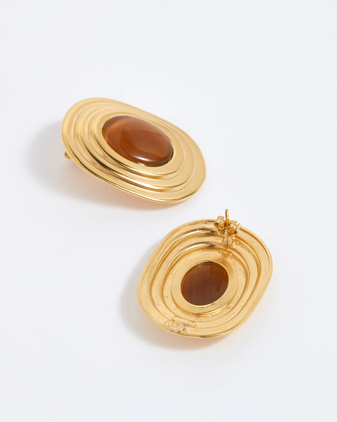 Mocha Coco Earrings | Soru Jewellery