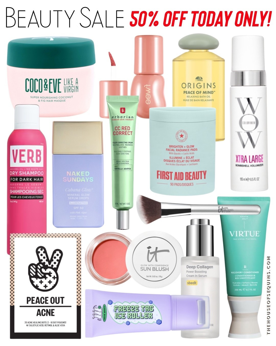 Shop Ulta’s 21 Days of Beauty Event! 50% OFF select items TODAY ONLY! 


#LTKSaleAlert #LTKBeauty