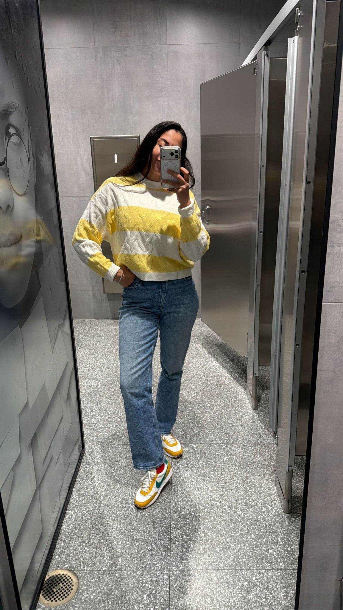 Easy workday outfit for the in between winter and spring days! Wearing a medium in the sweater! 

#LTKootd #LTKOver40 #LTKWorkwear