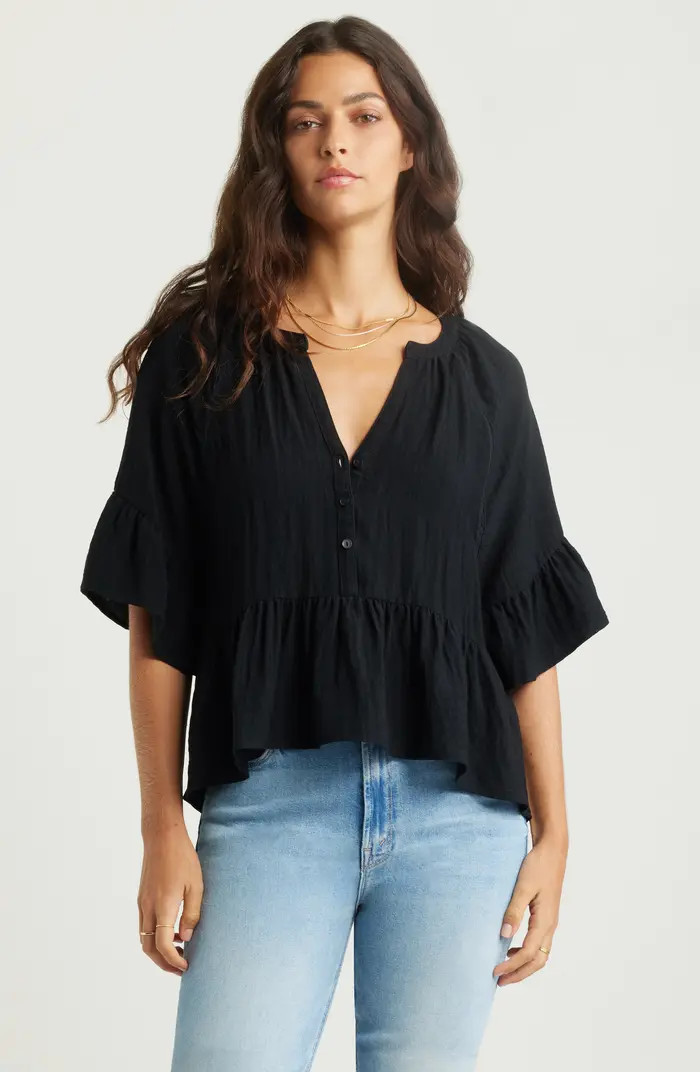 Ruffle Peplum Top | Nordstrom