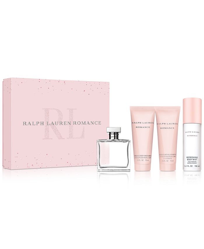 Ralph Lauren 4-Pc. Romance Eau de Parfum Holiday Gift Set & Reviews - Perfume - Beauty - Macy's | Macys (US)