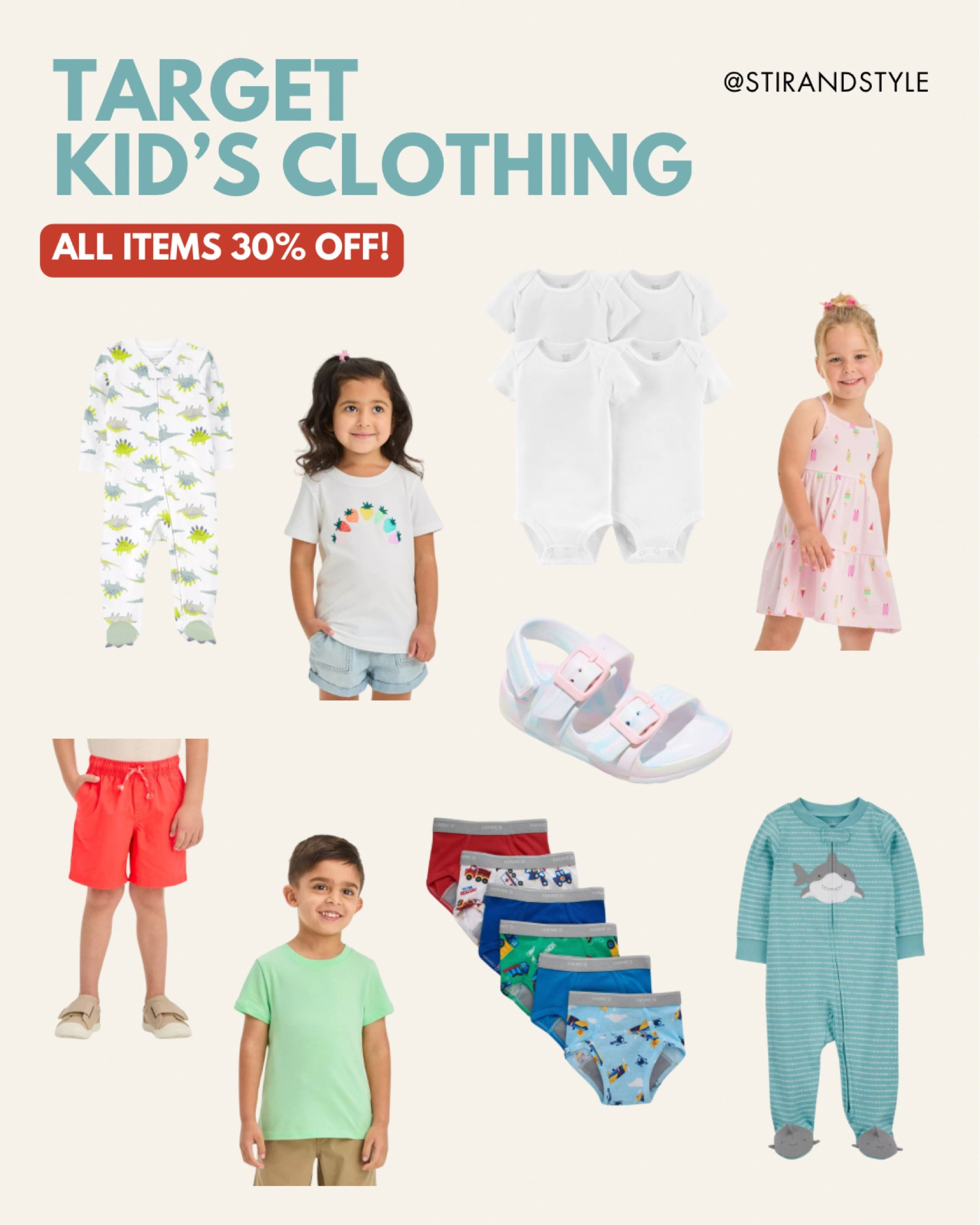 Kid’s and baby clothing is all 30% off at Target. Shop now! 🛍️

#LTKSaleAlert #LTKSeasonal #LTKKids