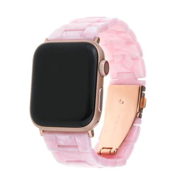 Acrylic Apple Watch Strap in Bubblegum | Victoria Emerson