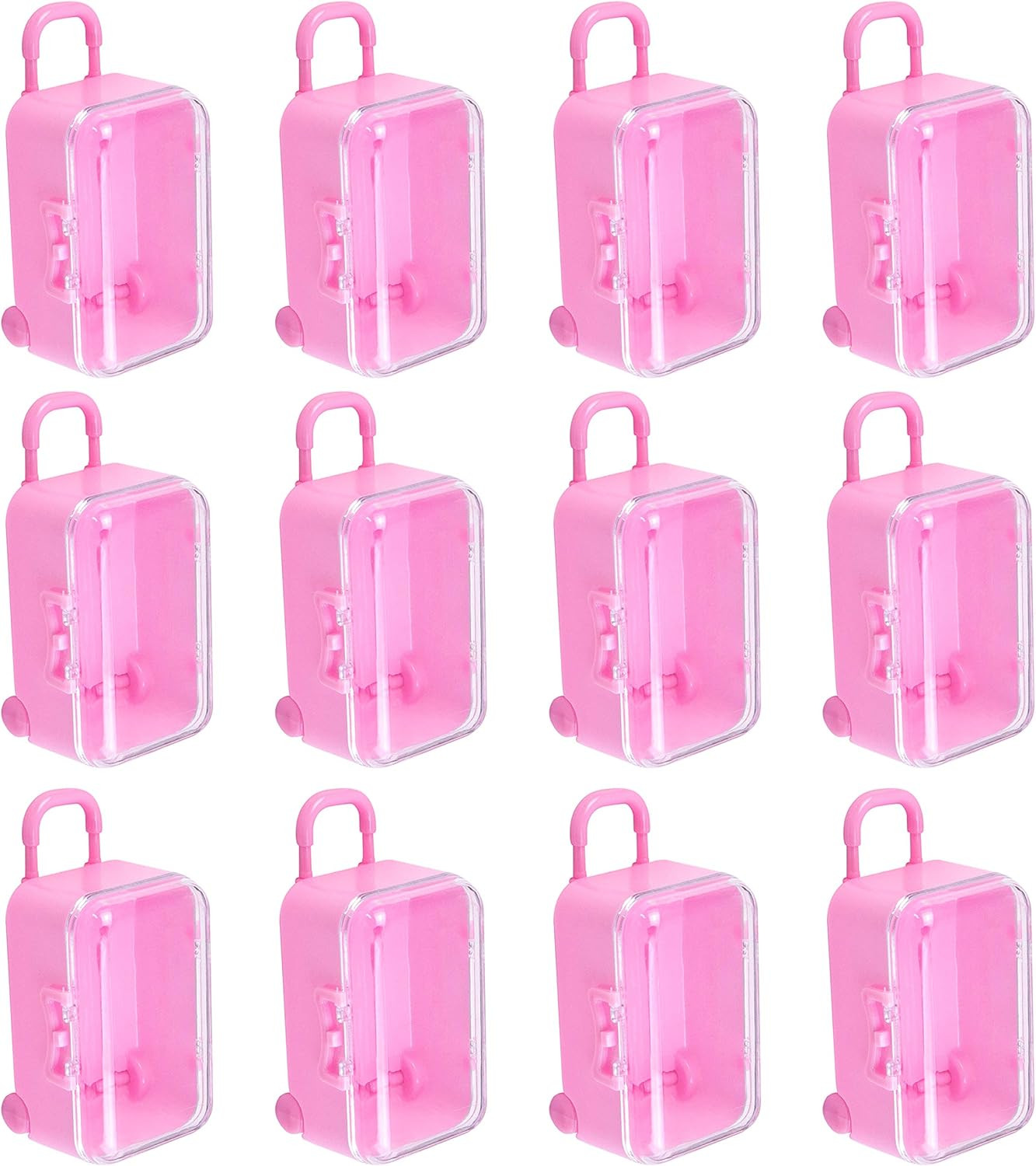 AUEAR, 12 Pack Cute Miniature Travel Case Box Candy Box Party Reception Candy Gift Box Suit for B... | Amazon (US)