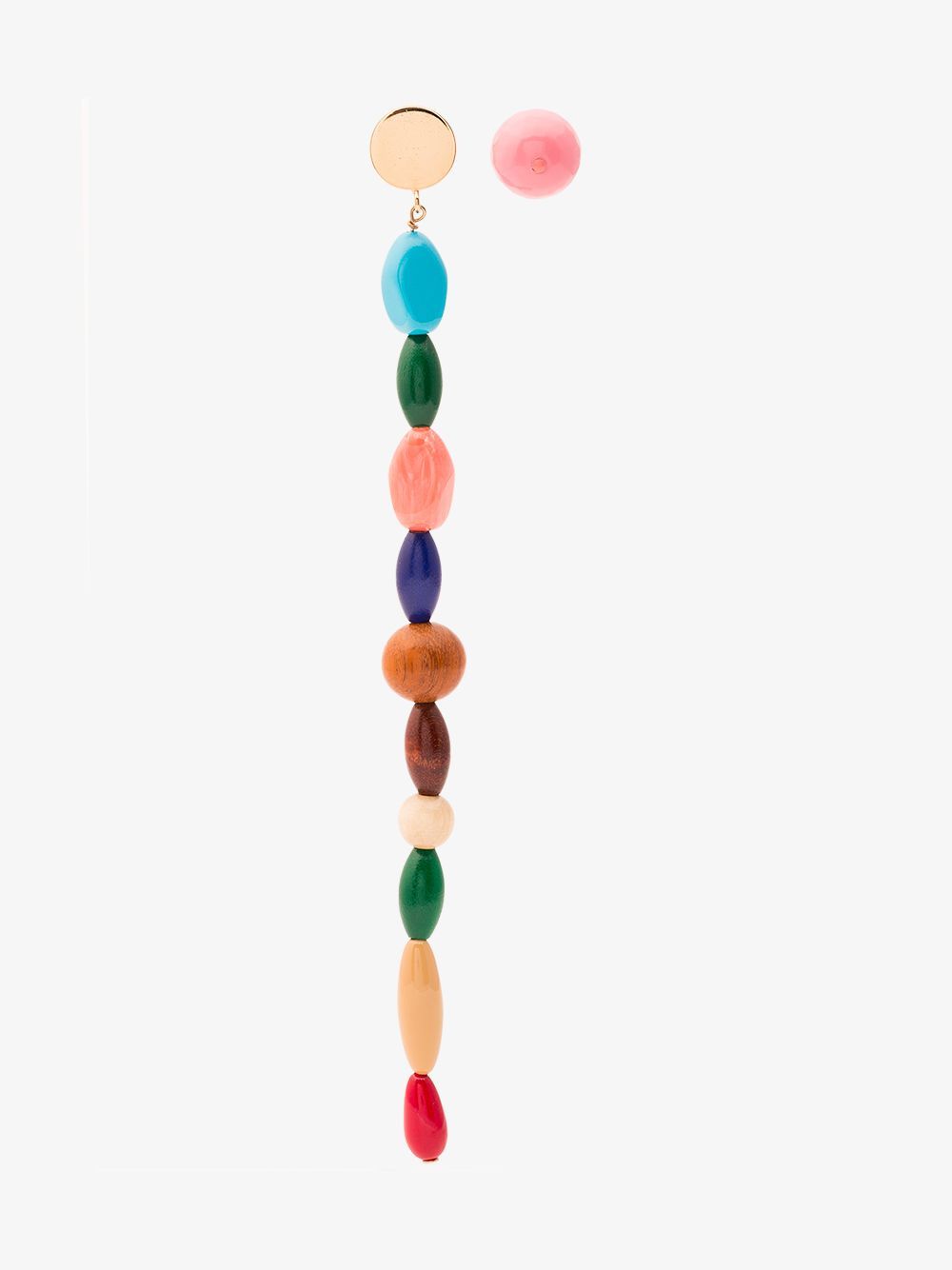 Jacquemus multi-coloured Les Perles beaded earrings | Browns Fashion