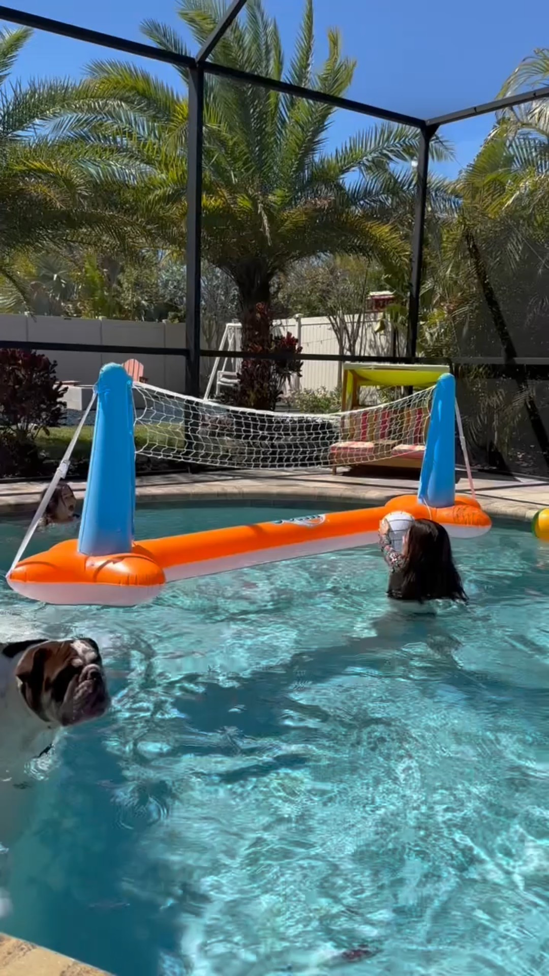 Pool toys. Pool volleyball 🏐 neat and basketball 🏀 hoop. Set comes with both. 

#LTKKids #LTKWatchNow #LTKHome