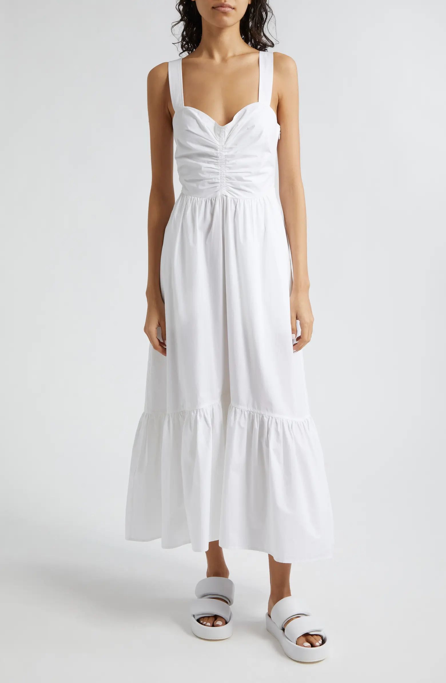 A.L.C. Lilah Ruched Ruffle Hem Maxi Dress | Nordstrom | Nordstrom