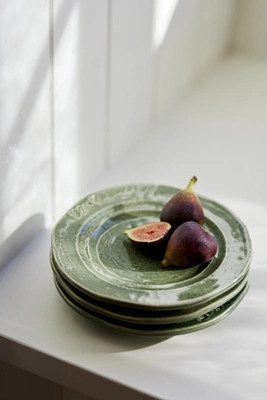 The Glenna Italian Earthenware Bread Plates, Set of 4 | Anthropologie (US)