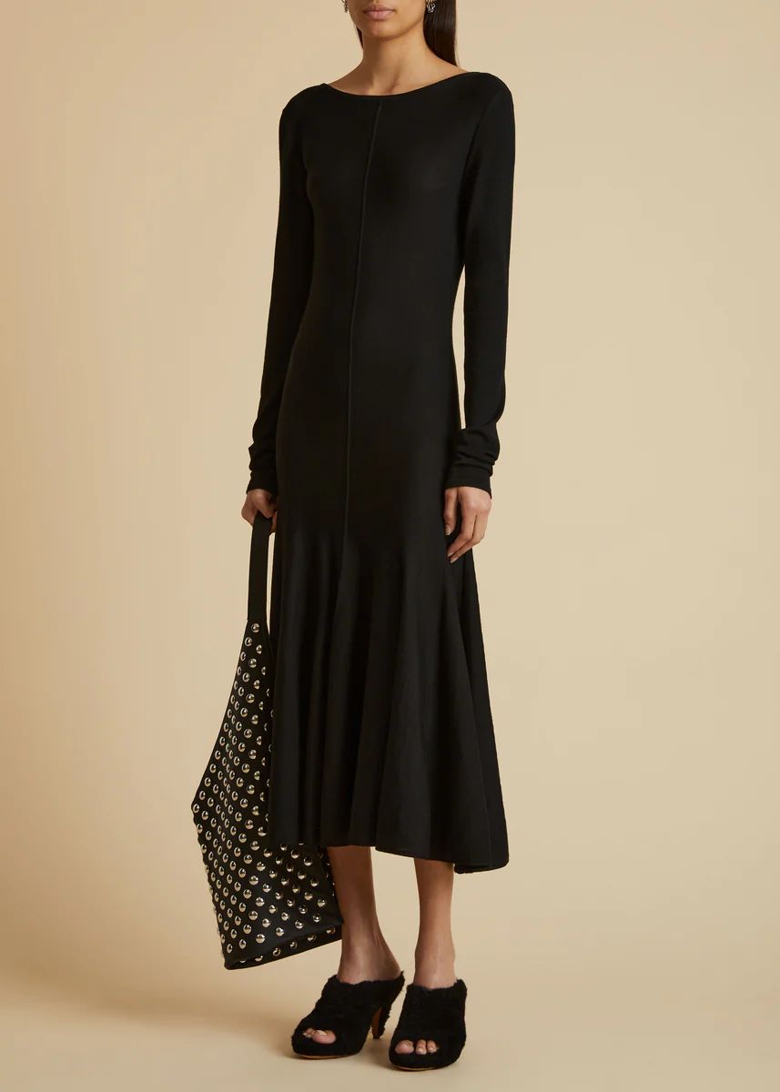 The Dany Dress in Black | Khaite