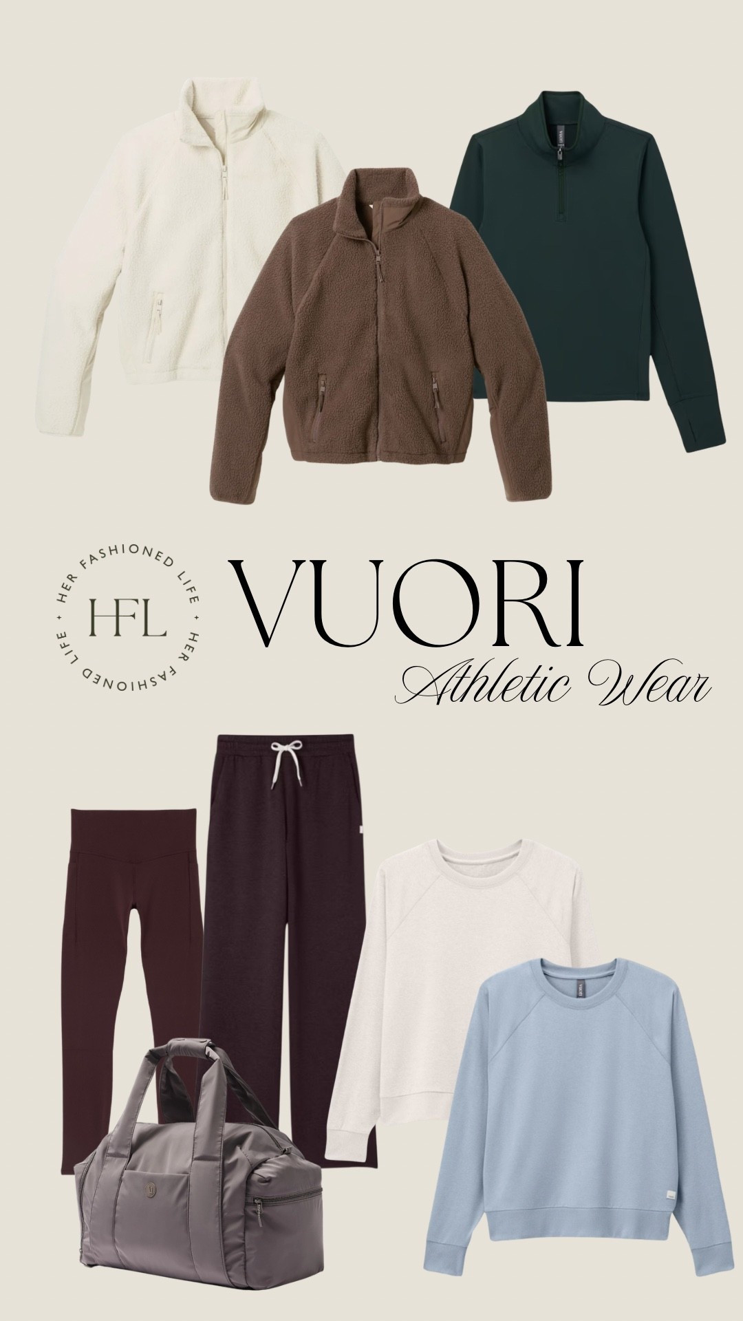 Vuori Athletic Wear - free express shipping right now! #Jackets #Bag #Leggings #Shirt #NewYearsGoals 

#LTKOver40 #LTKTravel #LTKActive