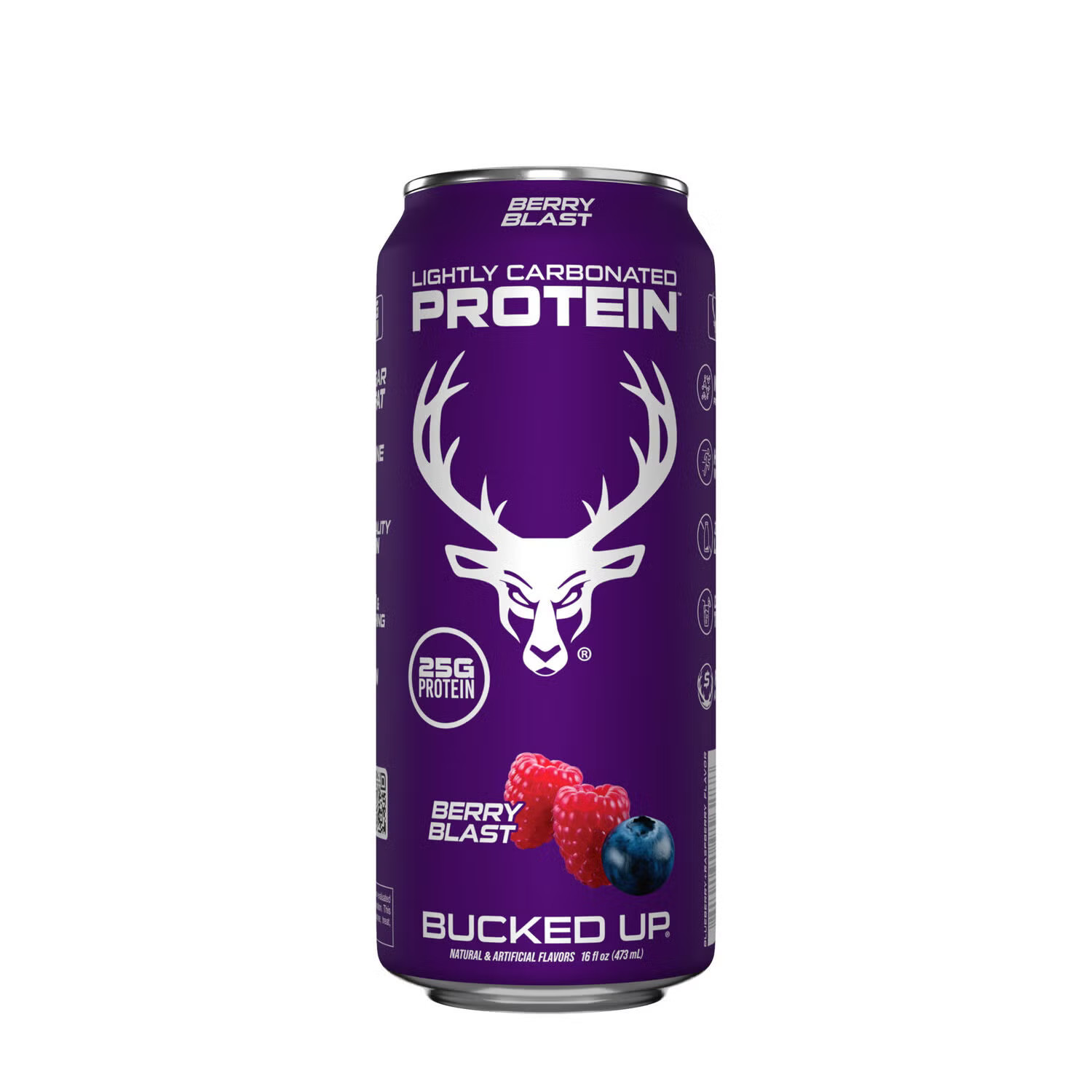 Lightly Carbonated Protein RTD - Berry Blast - 16 fl oz (12 Cans) | GNC
