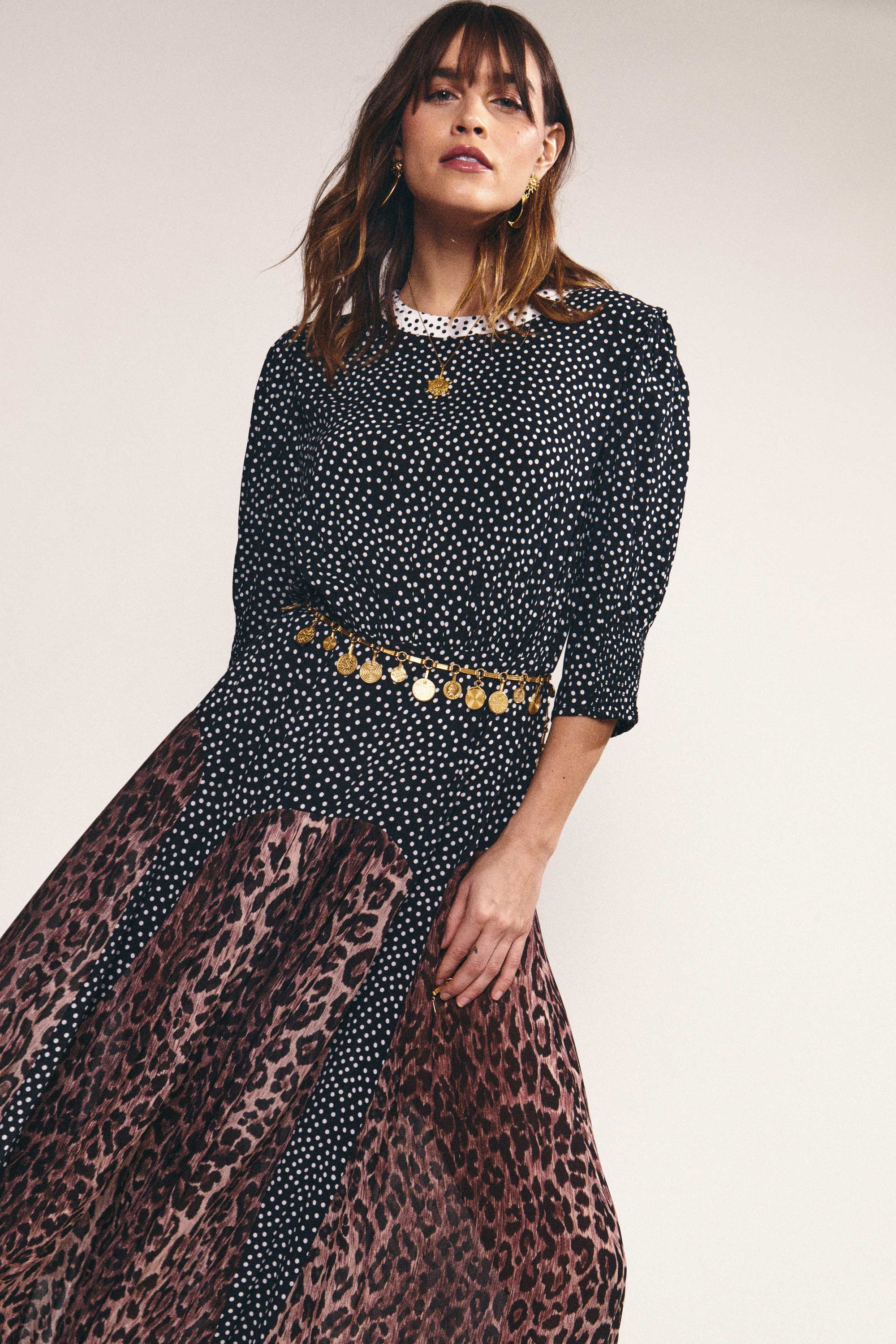 Meg - Leopard Polka Dot | Rixo