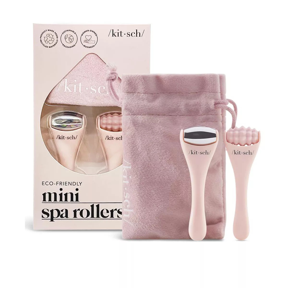 Kitsch Mini Spa Rollers 2pc Set | Target