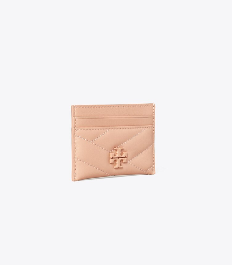 Kira Chevron Powder-Coated Card Case | Tory Burch (US)