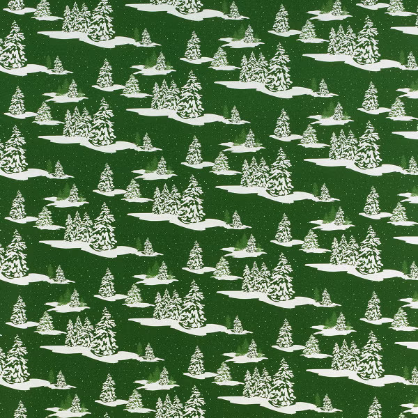 Mara-Mi Winter Trees Wrapping Paper | The Container Store