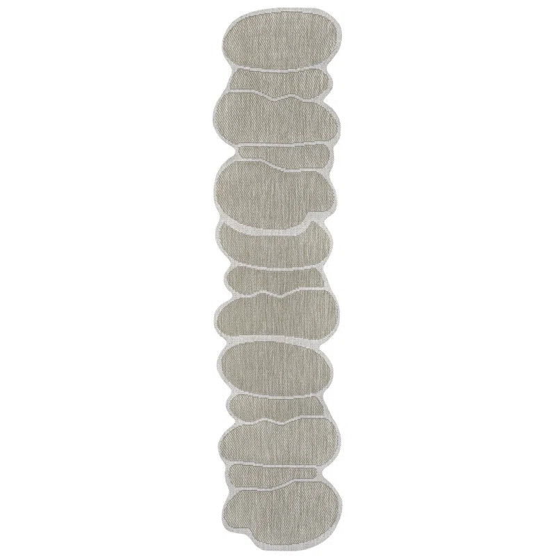Monte Modern Rustic Abstract Beige/Cream Indoor/Outdoor Rug | Wayfair North America