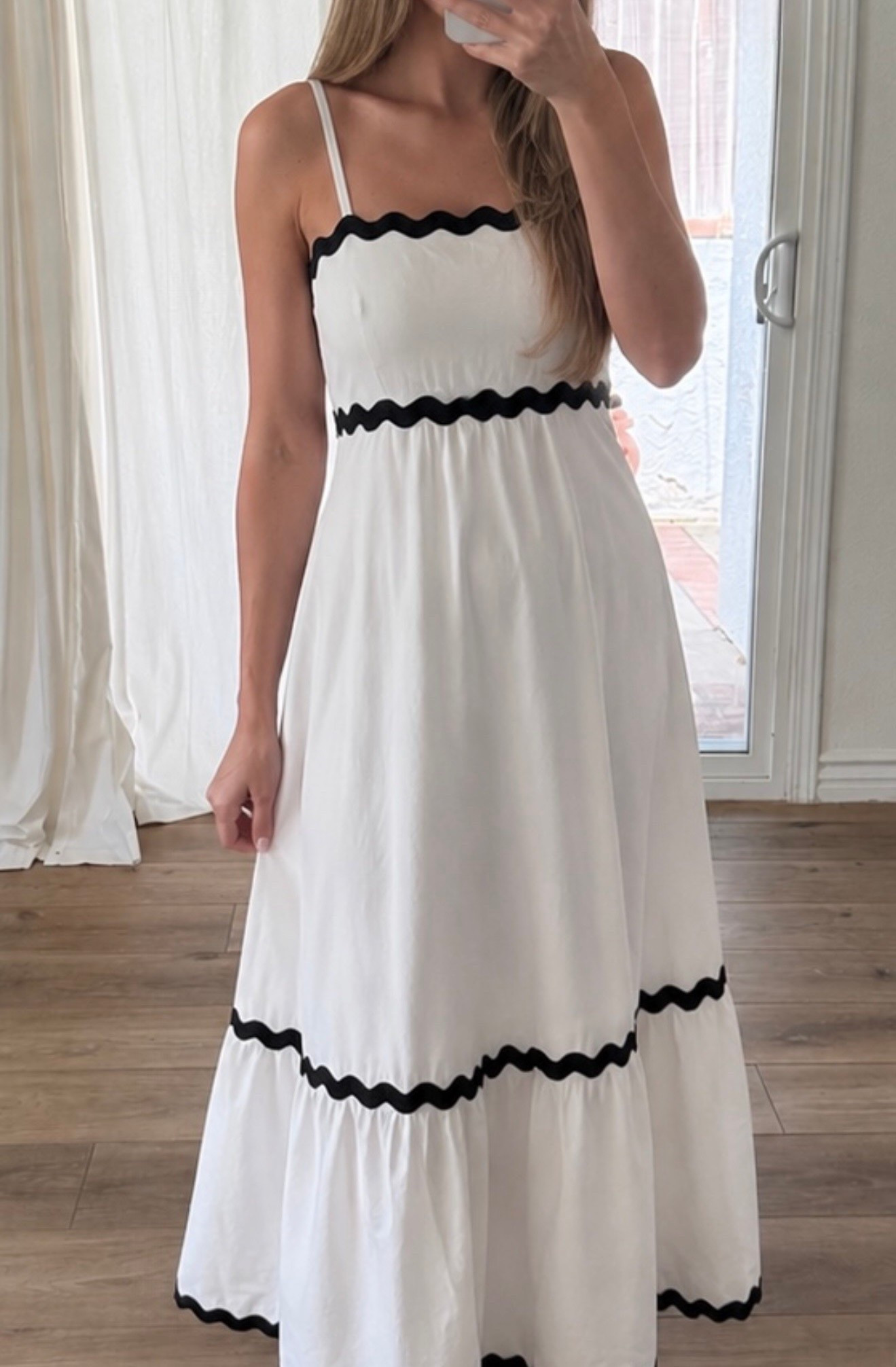 Amazon Summer Spaghetti Straps Sleeveless Backless Sundress Flowy Smocked Lace Swing A Line Midi Dress
TTS- XS 
Color-white 




Summer dress 
Maxi dress 
Baby shower dress
Beach dress
Graduation dress 
Vacation dress 
Date night dress 
wedding guest dress
Bridal shower dress 
Wedding dress

#LTKSaleAlert #LTKWedding #LTKTravel