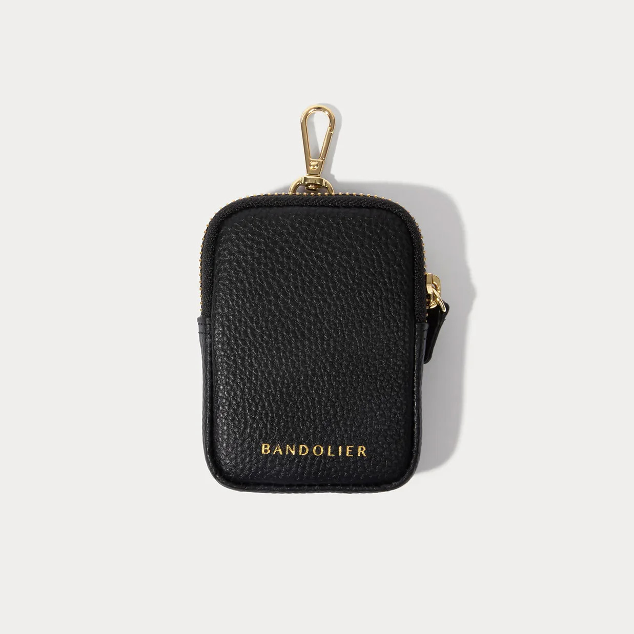 Mini Zip Pouch - Black/Gold | Bandolier